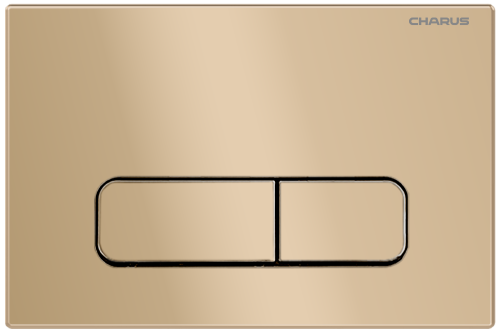 Клавиша смыва механическая CHARUS Elegia FP.320.51.01 цвет песок матовый
