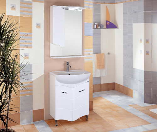 Тумба под раковину Onika Лайн 105524 50х30х75 напольная - фото 4