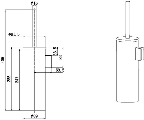 Ершик Allen Brau Priority 6.31A09-MG - фото 4