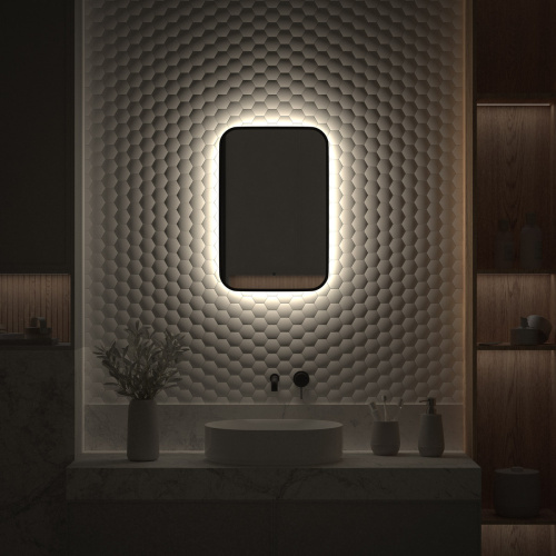 Зеркало в ванную Defesto AURA DF 2962R 40х60 - фото 5