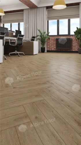 Ламинат Alpine Floor Herringbone 12 Pro New LF106-07 Дуб Прованс толщина 1.2 см 34 класс 606х101 - фото 5