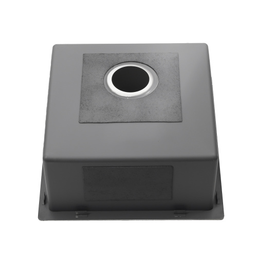 Кухонная мойка Melana ProfLine MLN-R44485H+дозатор 44х49 цвет сатин поверхность матовая - фото 4