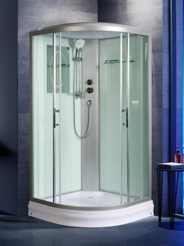 Душевая кабина WeltWasser WW500 WERRA 1002 (10000003227) 100х100 с крышей ориентация универсальная - фото 4