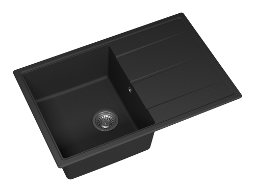 Кухонная мойка Misty Linkor LIN-78х51-01 78х51 цвет антрацит - фото 3