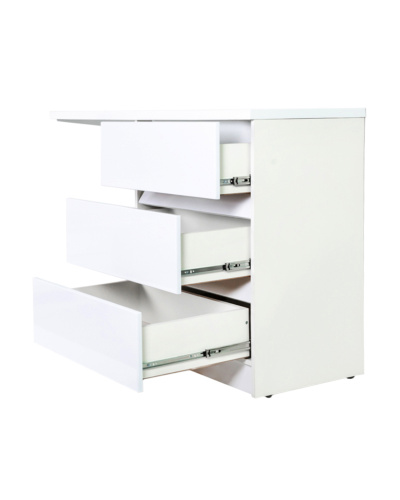 Тумба с раковиной Orange Sistema ST-70TUW+RAR 130х48х90 цвет белый - фото 4