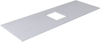 Столешница Allen Brau Priority 1.31012.G-S 116х41 накладная цвет серый