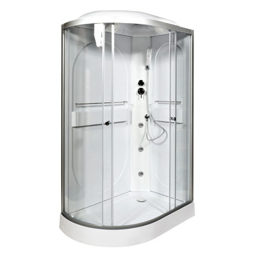 Душевая кабина AvaCan L602RGM 120х80 асимметричная с крышей ориентация правая - фото 2