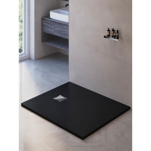 Душевой поддон RGW Stone Tray 16152913-02 90х130 искусственный камень серый без ножек - фото 5