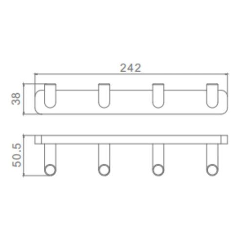 Крючок Raglo R320.054.33 - фото 2