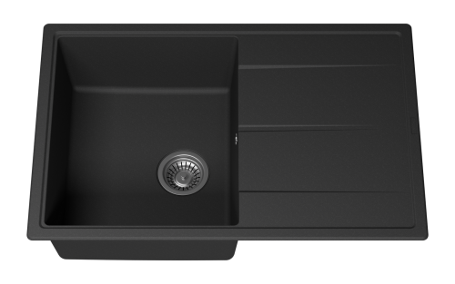 Кухонная мойка Misty Linkor LIN-78х51-01 78х51 цвет антрацит - фото 5