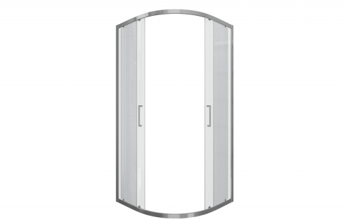 Душевой уголок Bravat Line BS090.1201A 90х90 стекло прозрачное профиль хром без поддона - фото 5