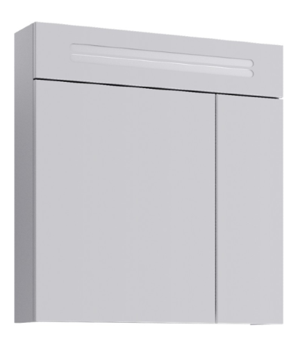 Зеркало-шкаф Aqwella Y Neo.04.07 70х15х76 подвесной цвет белый - фото 2