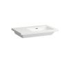 Раковина Laufen Living Square 8.1743.9.000.109.1 80 см встраиваемая цвет белый без отверстий под смеситель