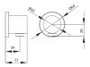 Шланговое подключение Creavit A01S
