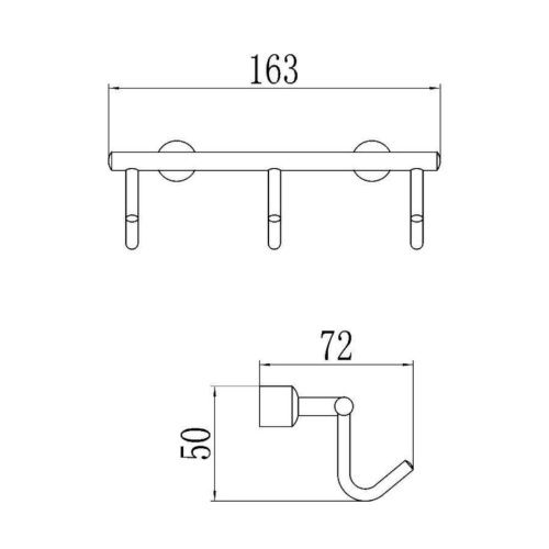 Крючок Savol S-005253 - фото 3