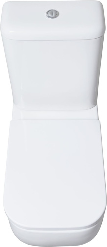 Чаша унитаза напольная Allen Brau Infinity 4.21001.20 цвет белый без бачка с сиденьем микролифт безободковая каскадный смыв - фото 5