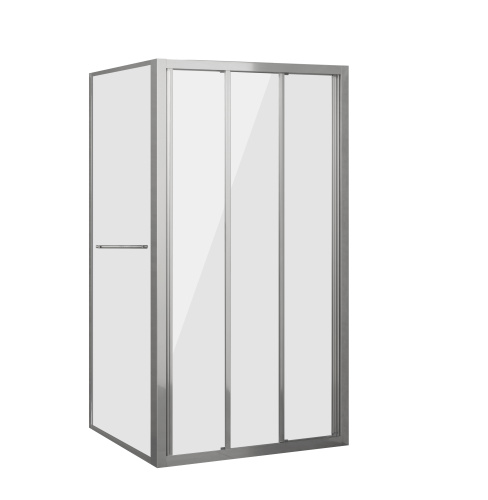 Душевой уголок Grossman Alba GR-9090Al1 90х90 стекло прозрачное профиль хром глянцевый без поддона