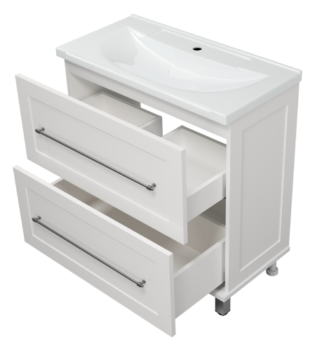 Тумба под раковину Misty Марта П-Мрт07080-011Пр 79х41х72 напольная - фото 4