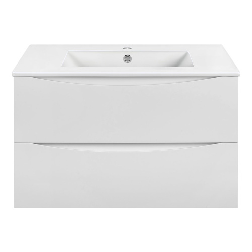 Тумба под раковину Vincea Mia VMC-2MC750GW 75х50х46 подвесная цвет белый - фото 2