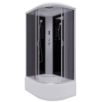 Душевая кабина Niagara Classic 25101434LP 120х80 асимметричная с крышей ориентация левая