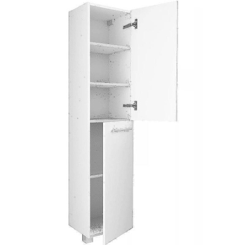 Шкаф-пенал 1MarKa Соната У27984 35х32х198 напольный цвет белый - фото 2