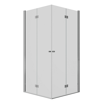 Душевой уголок Ambassador Diamond 12011110 100х100 стекло прозрачное профиль хром глянцевый без поддона