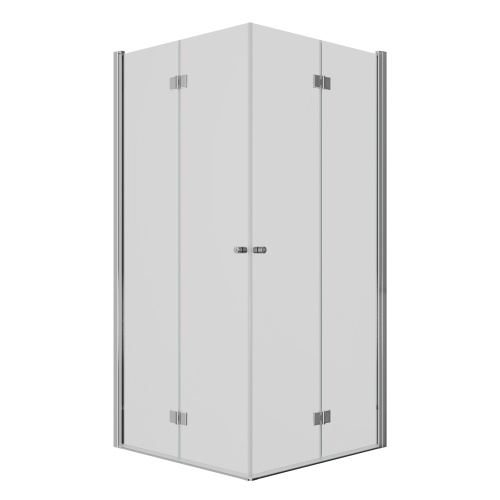 Душевой уголок Ambassador Diamond 12011110 100х100 стекло прозрачное профиль хром глянцевый без поддона