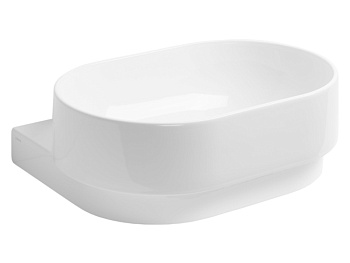 Раковина из санфаянса Simas PO 06 56х43 подвесная цвет белый глянцевый