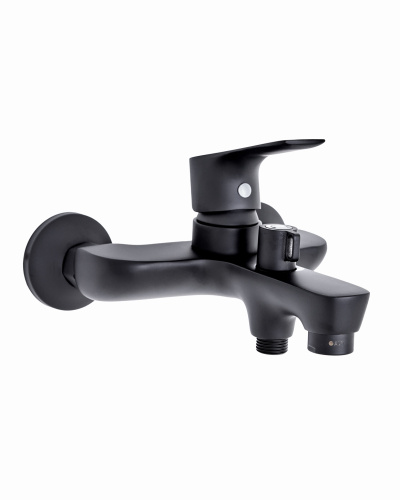 Душевой набор Orange Aristo M19-311b настенный  черный - фото 3