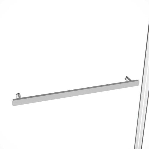 Душевой уголок Vincea Slim Soft VSR-1SS1015CL 150х100 стекло прозрачное профиль хром без поддона - фото 4