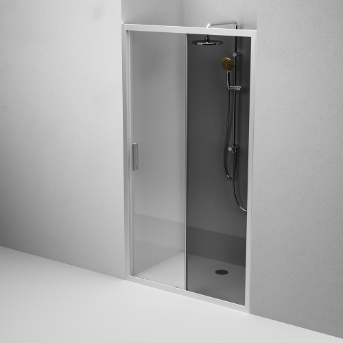 Душевая дверь Am.Pm Gem W90G-110-1-195MG 110х195 стекло прозрачное профиль хром матовый - фото 5