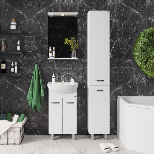 Зеркало в ванную Onika Коралл 204501 45х70 цвет белый - фото 5