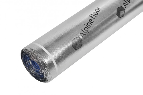 Подложка Alpine Floor Silver Foil Blue EVA С-04 10000х1000 - фото 3