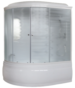 Душевой бокс Royal Bath ALP RB150ALP-C-R 150х100 стекло матовое
