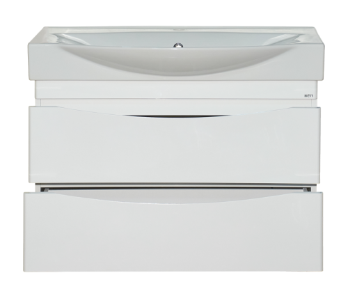 Тумба под раковину Misty Элвис П-Элв01085-0112ЯПо 83х38х44 подвесная - фото 2