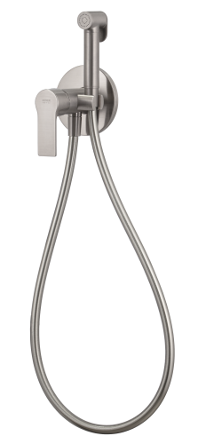 Гигиенический душ со смесителем Remer EY65WXV сталь - фото 2