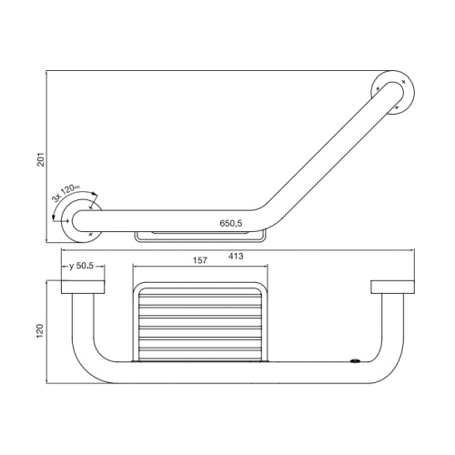 Поручень Emco Rondo2 4571 001 00 - фото 2