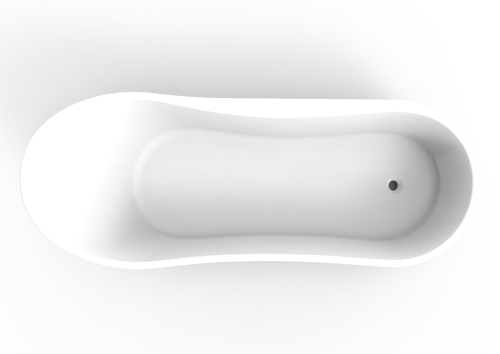 Ванна из искусственного камня Timo KIRSTI KIRSTI1785L 179х76 отдельностоящая овальная - фото 2