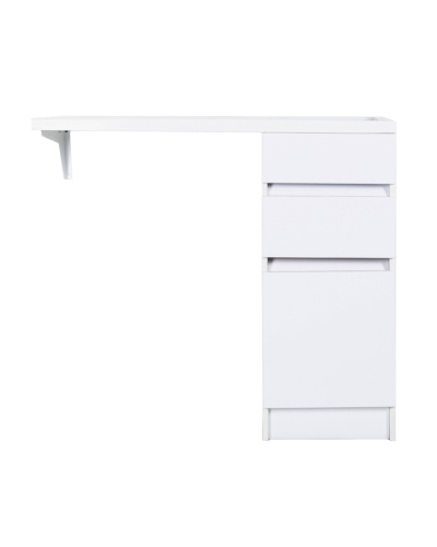 Тумба с раковиной Orange Sistema ST-40TUW+RAR 100х48х90 цвет белый - фото 2