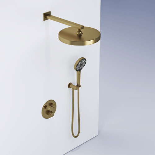 Душевая система Sancos Space SC3006BG встраиваемая в стену - фото 3