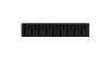 Душевой лоток PlastBrno DESIGN 6 SZA6400 45х5 черный