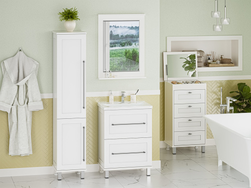 Тумба под раковину Misty Марта П-Мрт07060-011Пр 60х41х72 напольная - фото 5