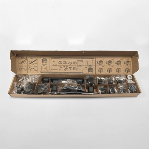 Душевой уголок Тритон Фикс-Блэк Щ0000067440 90х90 стекло прозрачное профиль черный без поддона - фото 2