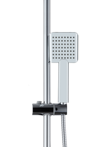 Душевая стойка Agger Fresh A0494000 настенная цвет хром - фото 3