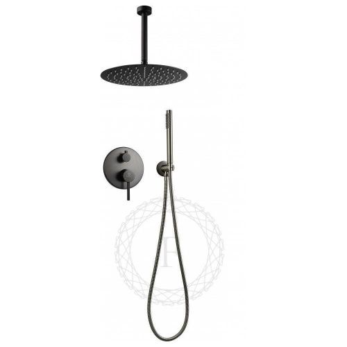 Душевая система Filarete FL1024BG встраиваемая в стену цвет графит - фото 2