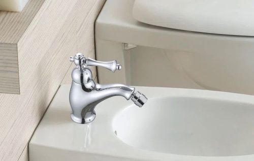 Смеситель Rose R0107 на биде хром - фото 4