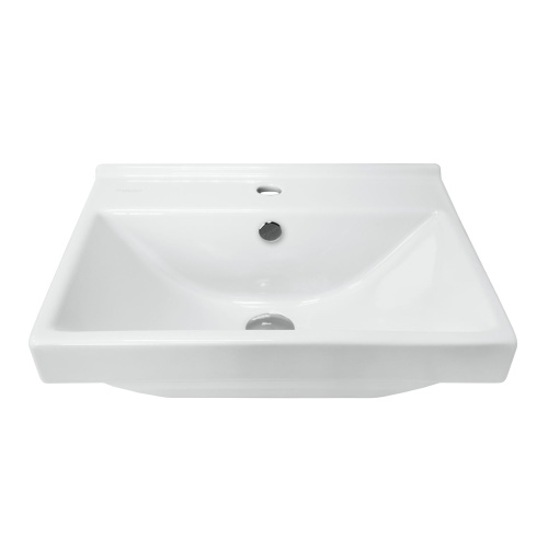 Тумба с раковиной Comforty Никосия 00-00018024CF 50х40х85 напольная цвет дуб темный - фото 3