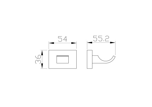 Крючок Wonzon & Woghand Flat WW-9715 - фото 2
