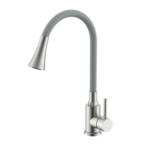 Смеситель для кухни Splenka S201 S201.4307.05 на мойку сатин - фото 2