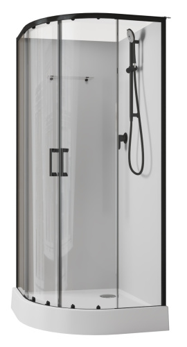 Душевая кабина Aquanet Passion EVO 00267256 90х90 четверть круга без крыши ориентация универсальная - фото 3